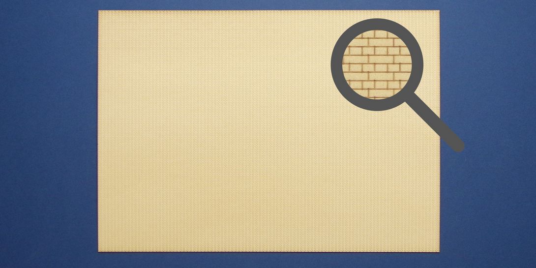 BM 40-02 OO gauge sheet of brickwork in English bond High quality laser engraved sheet of brickwork in English bond. Made with 1.4mm wood fibre board. Size: 296mm x 210mm. Brick size approximately 3mm in width by 1mm in height
